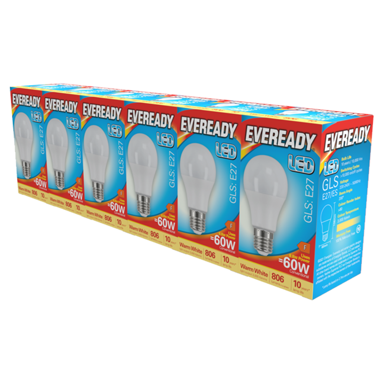 LED GLS ES E27 Pack 6