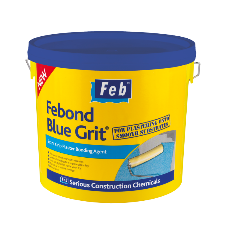 Febond Blue Grit Plasterers Grip Coat