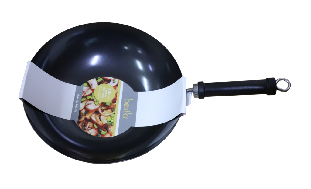Carbon Steel Wok With Bakelite Handle