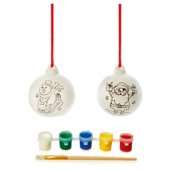 2 Piece Paint Your Own Bauble