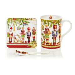 Ceramic Nutcracker Mug Gift Set