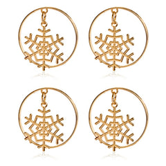Christmas Snowflake Napkin Rings