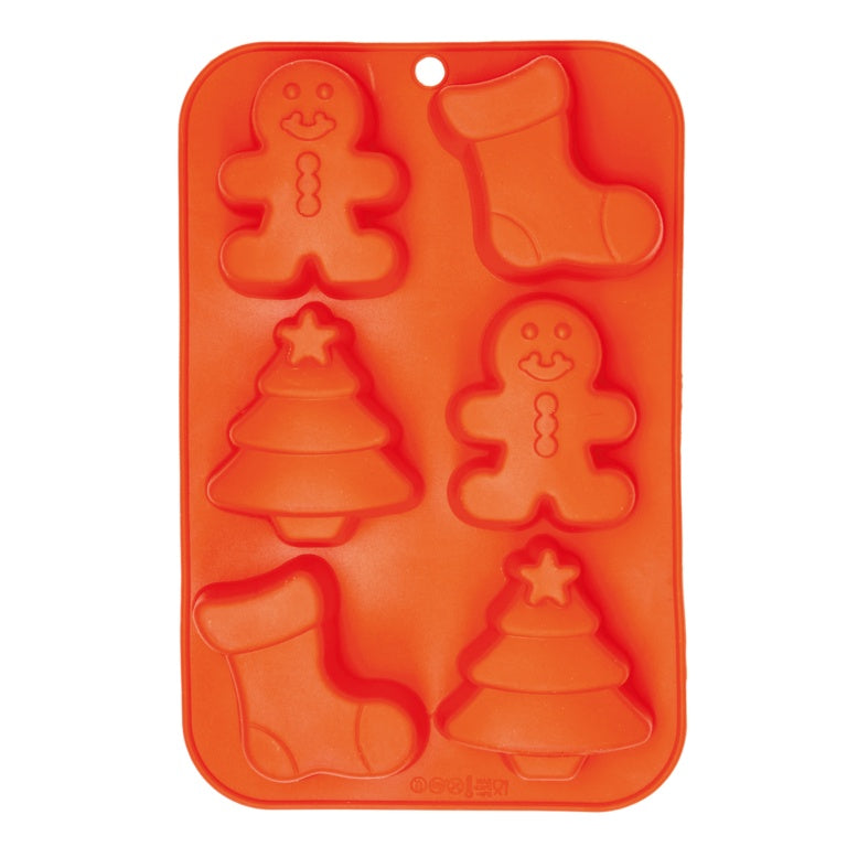 Christmas Shapes Silicone Cake Mould