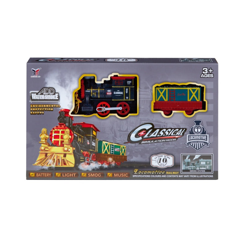 Battery Operated Lit Musical Christmas Train Set