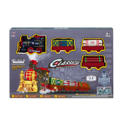 Battery Operated Lit Musical Christmas Train Set