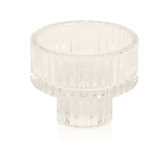 Clear Glass Tealight Holder