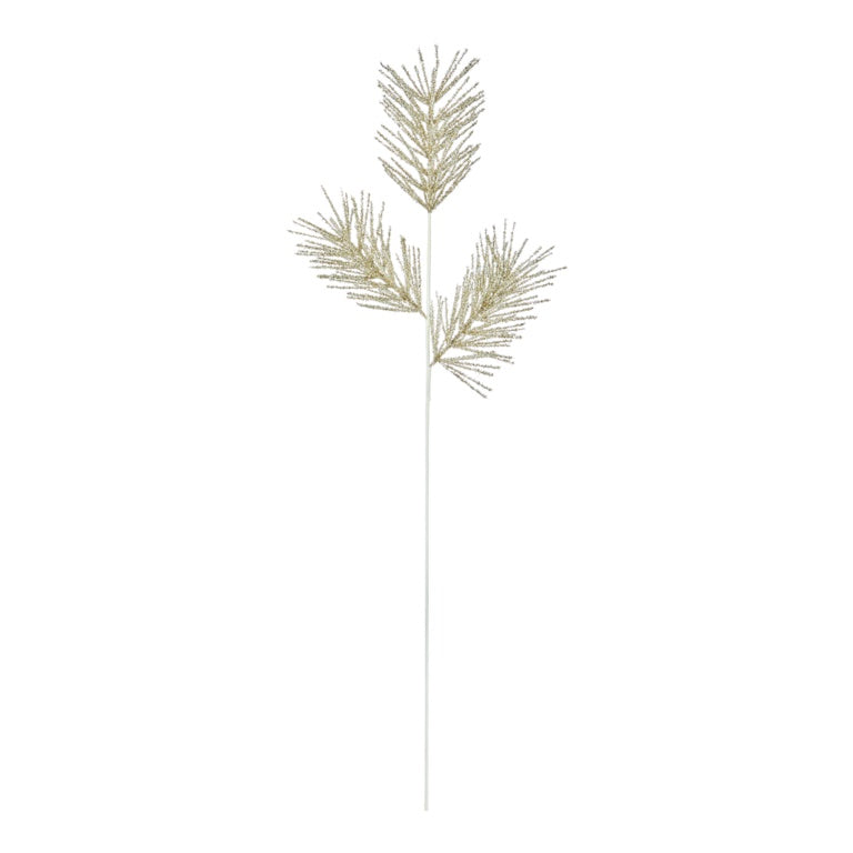 Champagne Gold Bristle Fern Stem