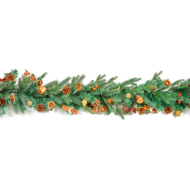 Blue/Green Decorated Garland