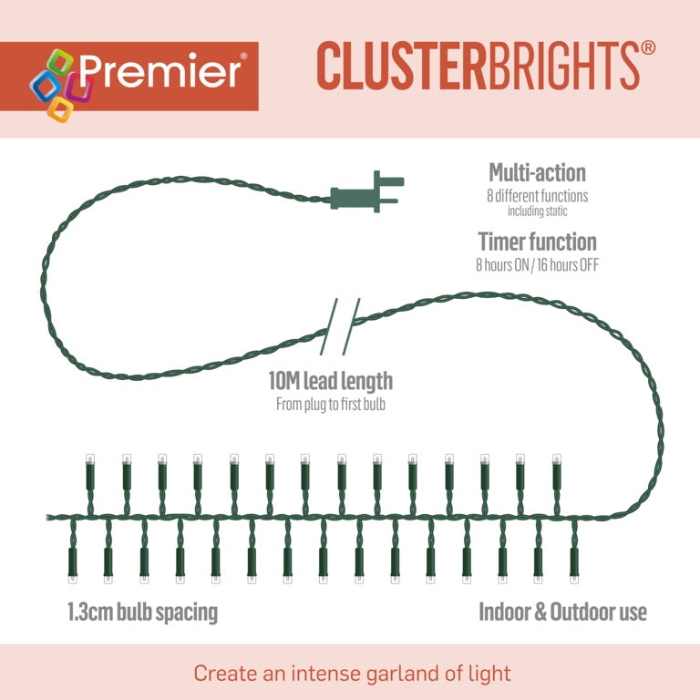 480 Multi Action LEDs Clusters