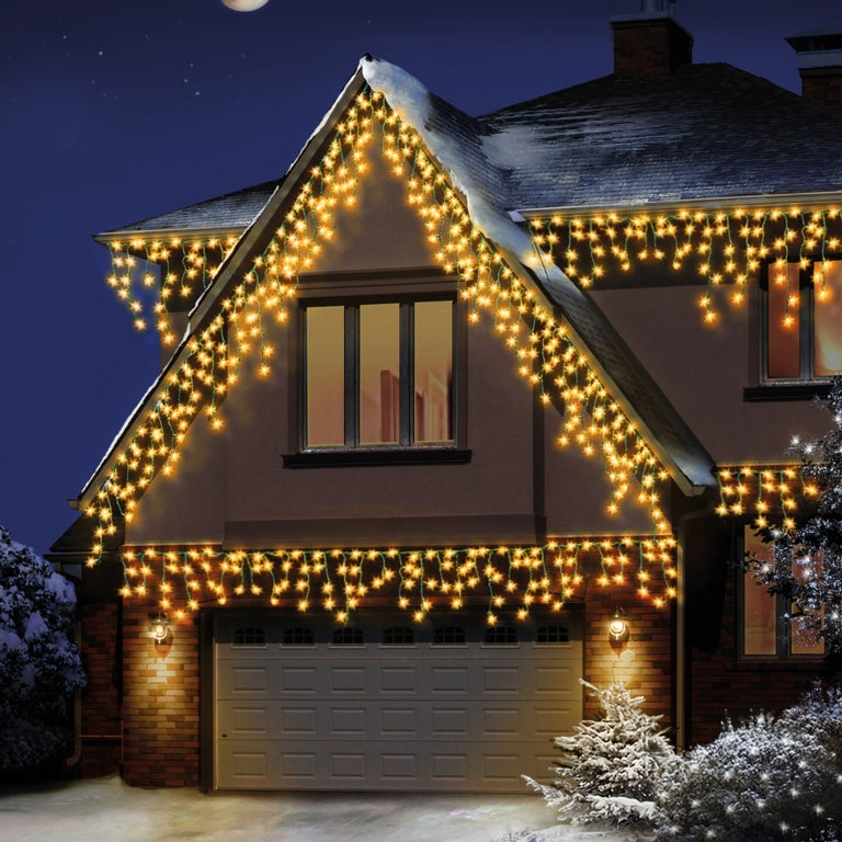 480 LEDs Snowing Icicles