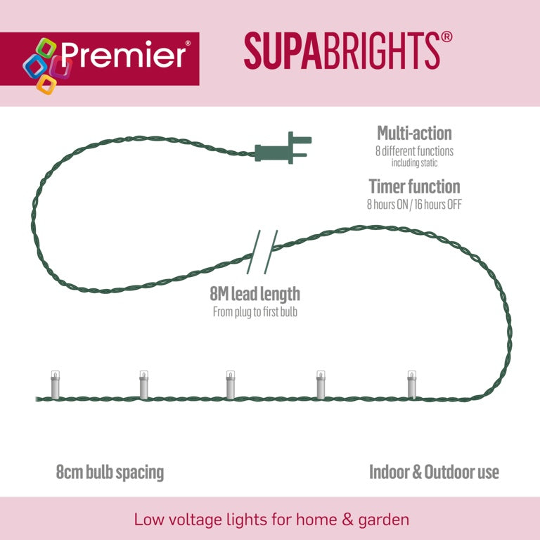 80 Multi Action LEDs Supabrights