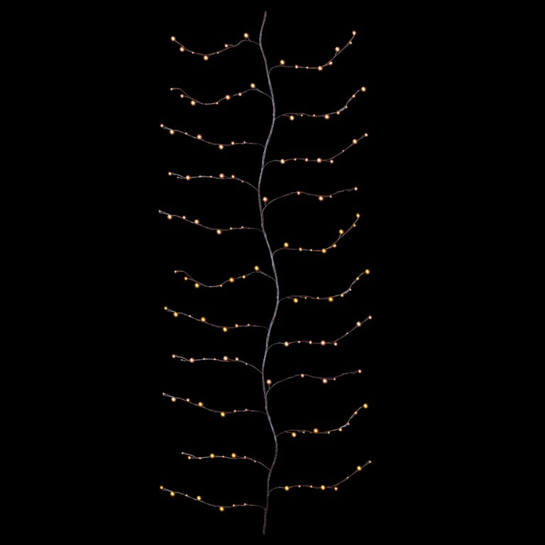 Brown Branch With 216 Warm White LEDs