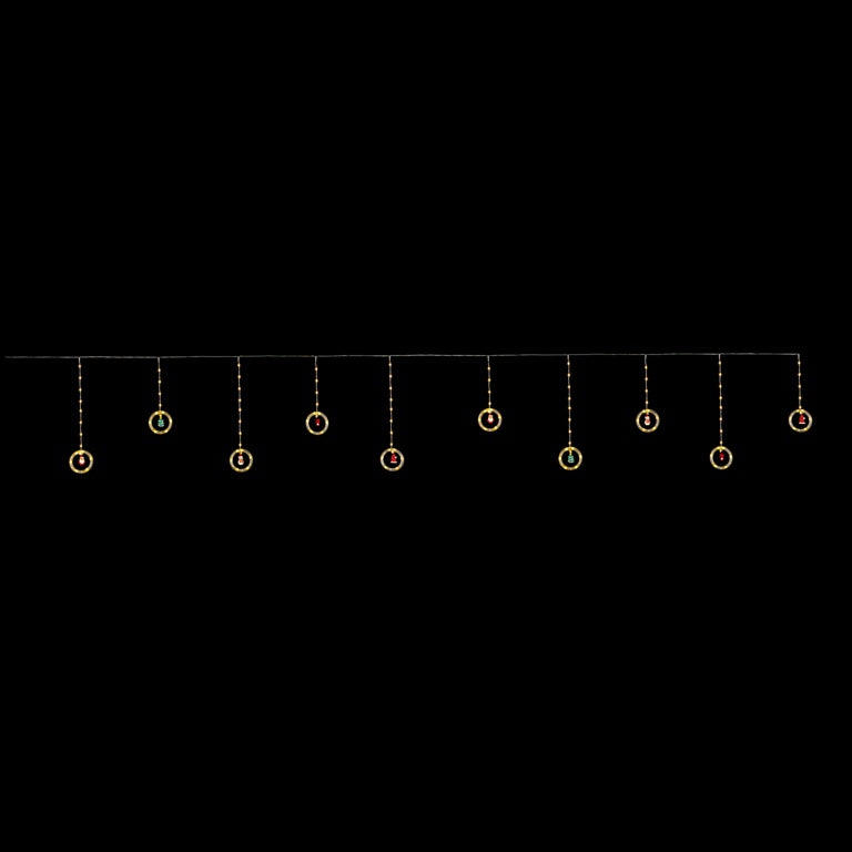 Christmas Char Curtain 125 LEDs