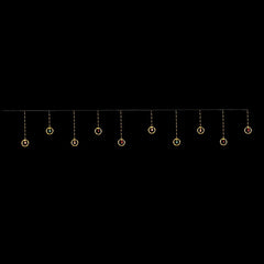 Christmas Char Curtain 125 LEDs