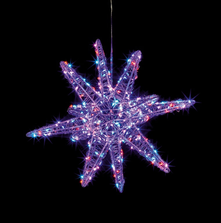 300 LED White Warm White Sputnik