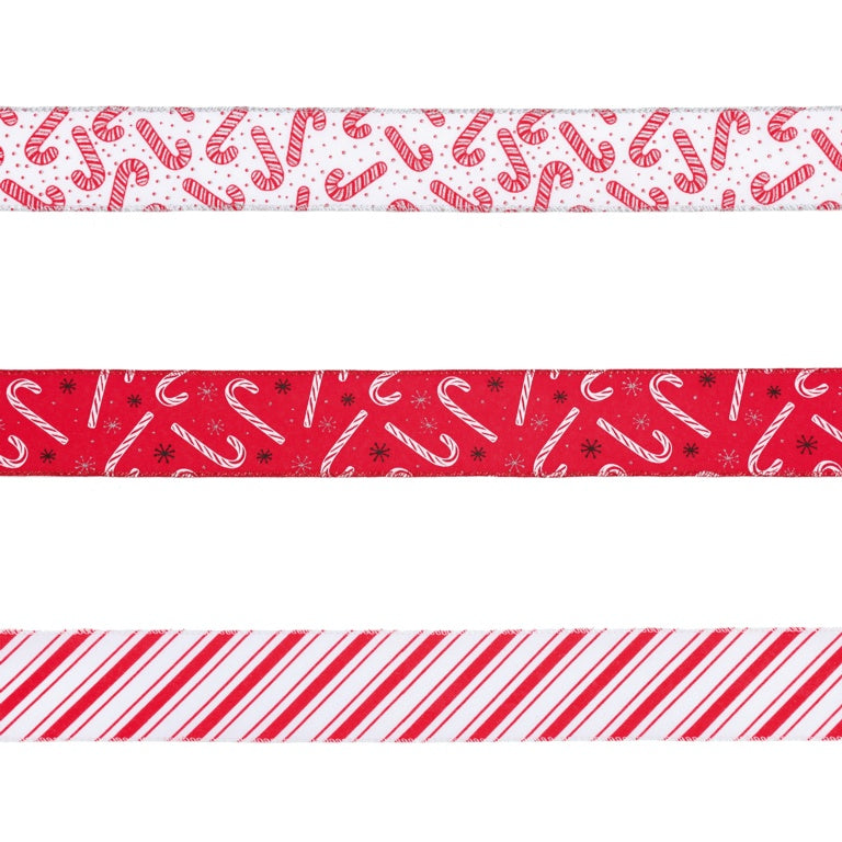 Candy Cane Ribbon Assorted