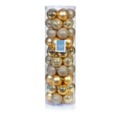 60mm Multi Finish Balls Champagne Gold