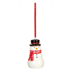 3d Ceramic Snowman Hanging Decoration