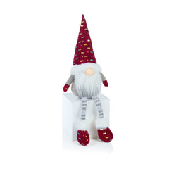 Burgundy Gonk With Dangle Legs