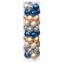 60mm Multi Finish Balls Midnight Blue