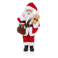 Classic Santa With Teddy & Sack