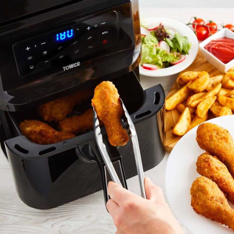 Vortx Black Digital Air Fryer