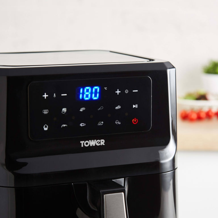 Vortx Black Digital Air Fryer