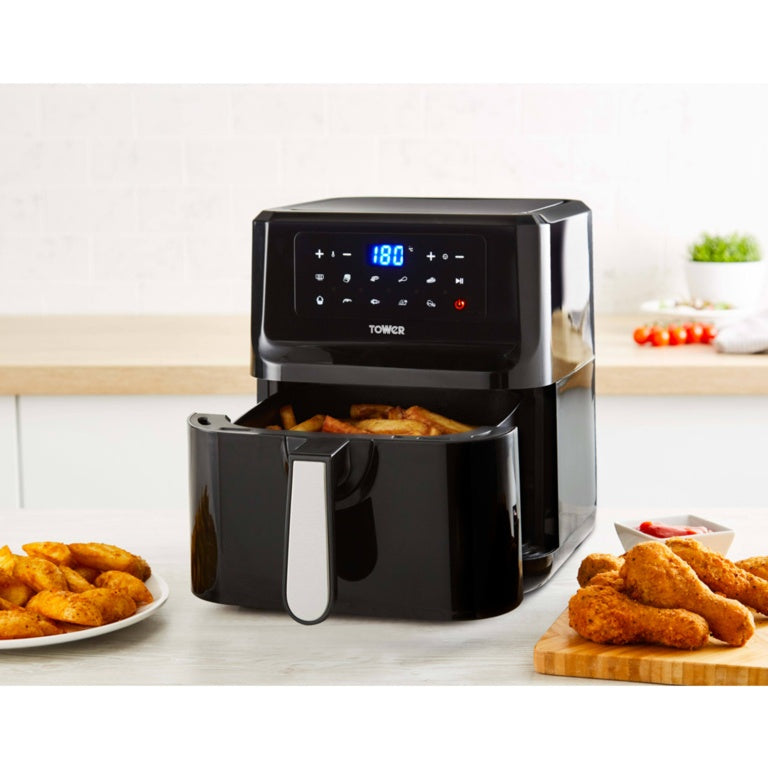 Vortx Black Digital Air Fryer
