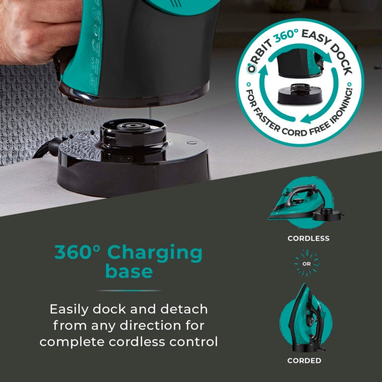 Ceraglide Iron Cord /Cordless Teal
