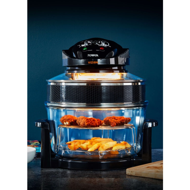 Halogen Black Low Fat Air Fryer