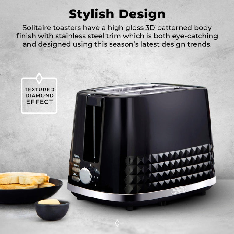 Solataire 2 Slice Toaster
