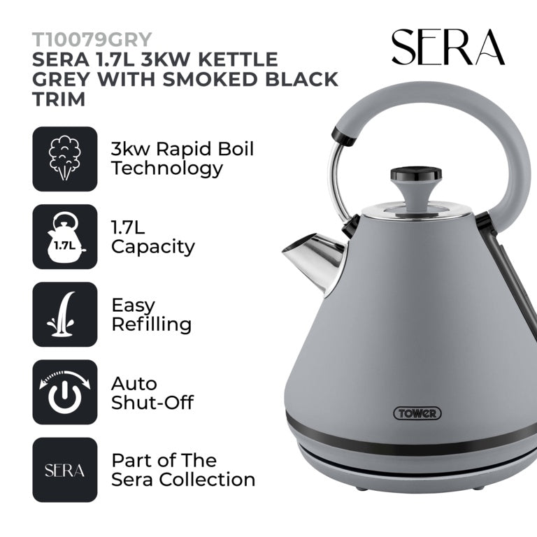 Sera Grey Kettle 3kw