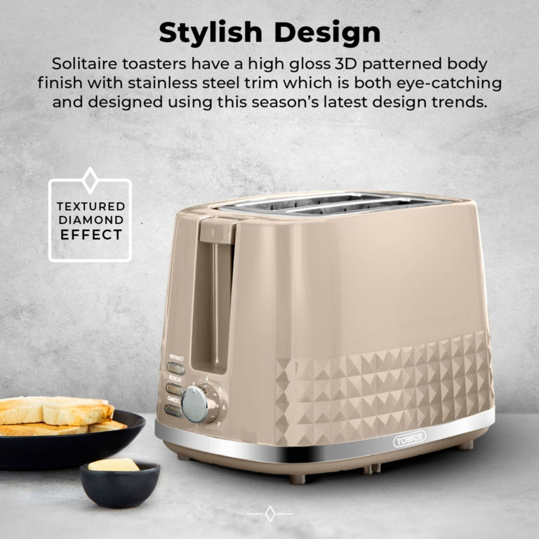 Solataire 2 Slice Toaster