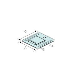 Cladding Clip 2mm