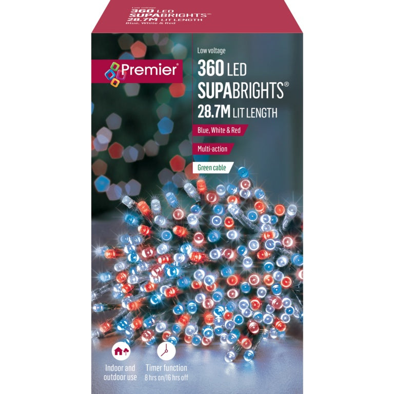360 LED Multi Action Supabrights With Timer