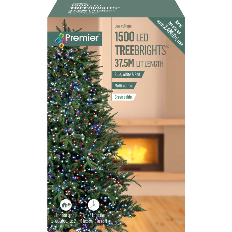 1500 LED Multi Action Treebrights With Timer
