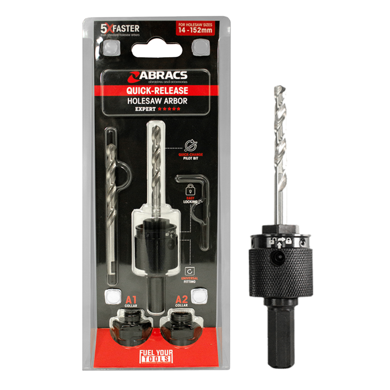 Quick Release Hole Saw Arbour