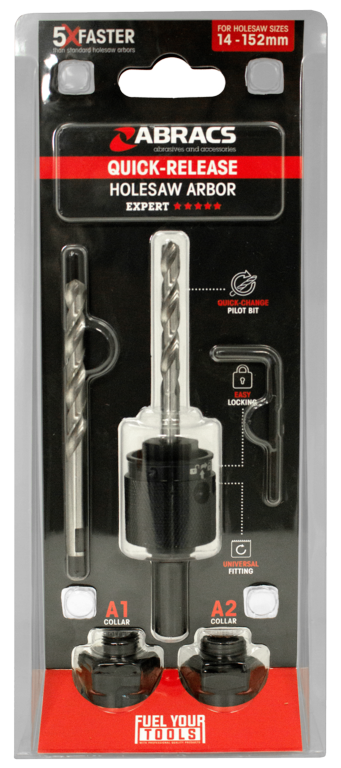 Quick Release Hole Saw Arbour