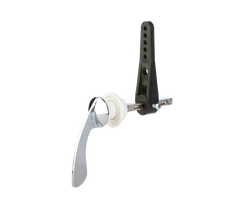 Chrome Cistern Lever Handle Kit