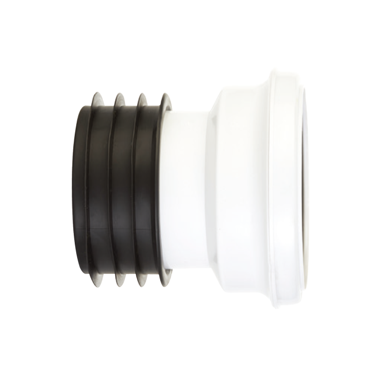 Straight W/C Pan Connector