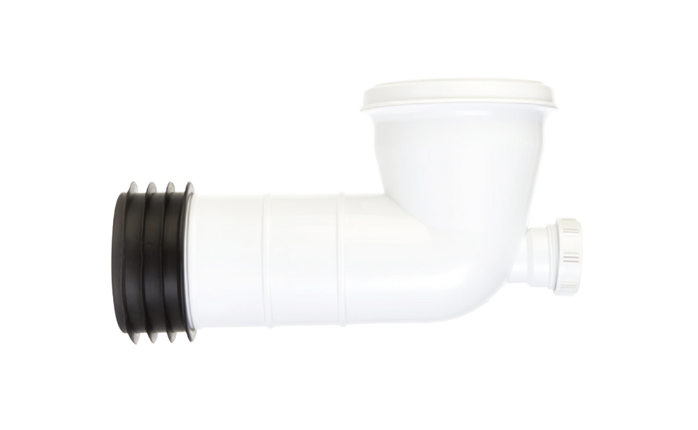 Bent W/C Pan Connector with Access