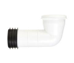 Bent W/C Pan Connector