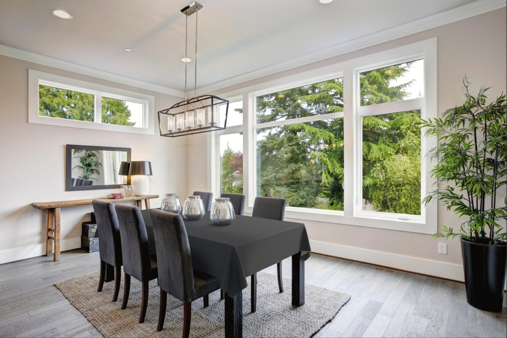 Steel Grey Tablecloth