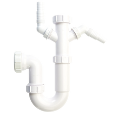 Washing Machine Waste Trap 2 Spigot