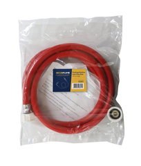 Washing Machine Inlet Hose Red