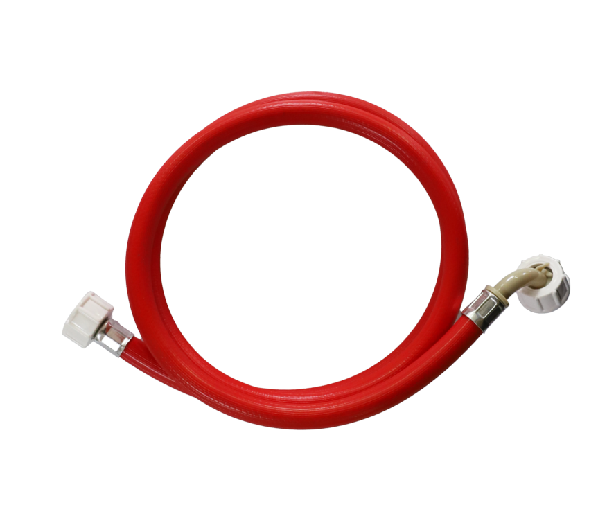 Washing Machine Inlet Hose Red