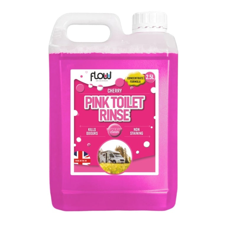 Pink Toilet Rinse