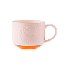 Folk Farmyard Hen Orange Mug
