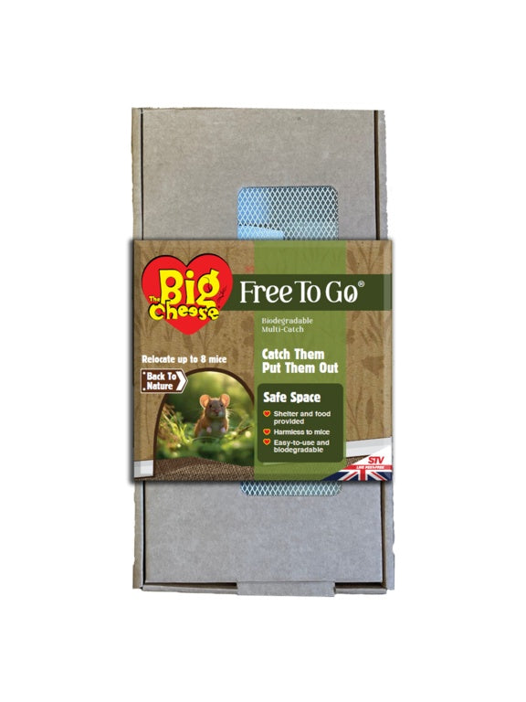 Free To Go Biodegradable Mouse Trap