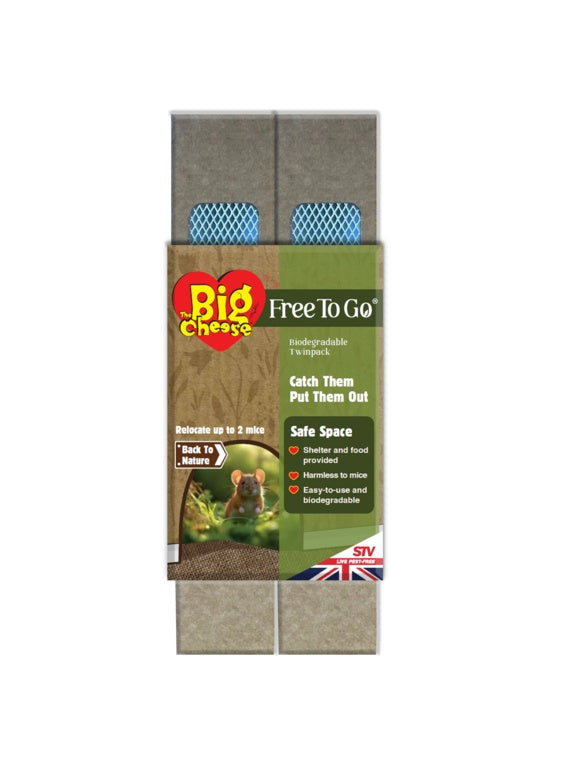 Free To Go Biodegradable Mouse Trap